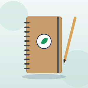 Recycled notebook