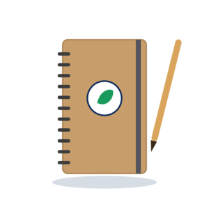 Recycled notebook